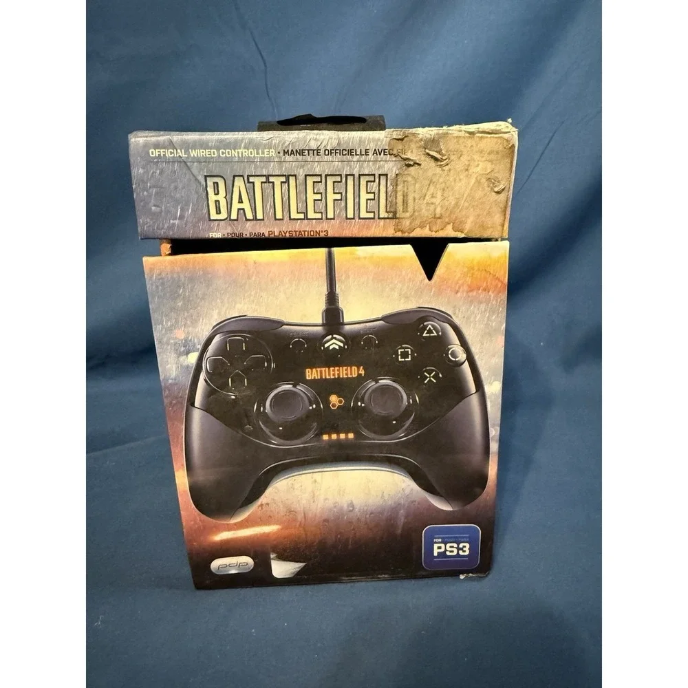 PDP Battlefield 4 Official  Wired Controller Playstation 3 No Cord